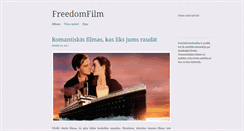 Desktop Screenshot of freedomfilm.lv